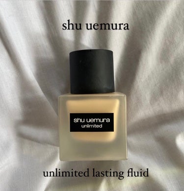 アンリミテッド ラスティング フルイド/shu uemura/リキッドファンデーションを使ったクチコミ（1枚目）