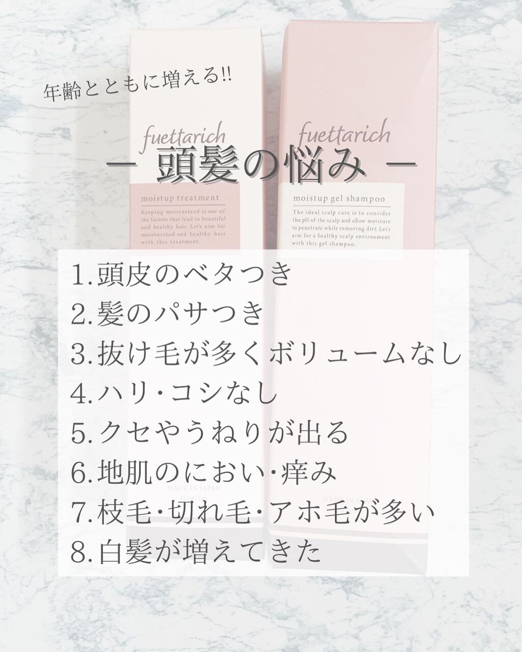 モイストアップ ジェル シャンプー/トリートメント/fuettarich (フエッタリッチ)/サロンシャンプーを使ったクチコミ（2枚目）