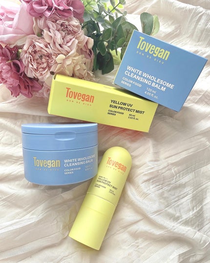 カラーフードシリーズホワイトホールサムクレンジングバーム/Tovegan/クレンジングバームを使ったクチコミ(1枚目)
