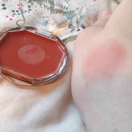 クリームチーク/キャンメイク/ジェル・クリームチークを使ったクチコミ(2枚目)