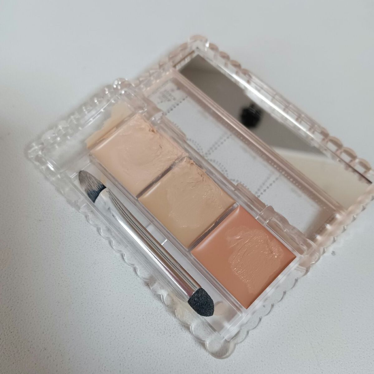 カラーミキシングコンシーラー/キャンメイク/パレットコンシーラーを使ったクチコミ（2枚目）