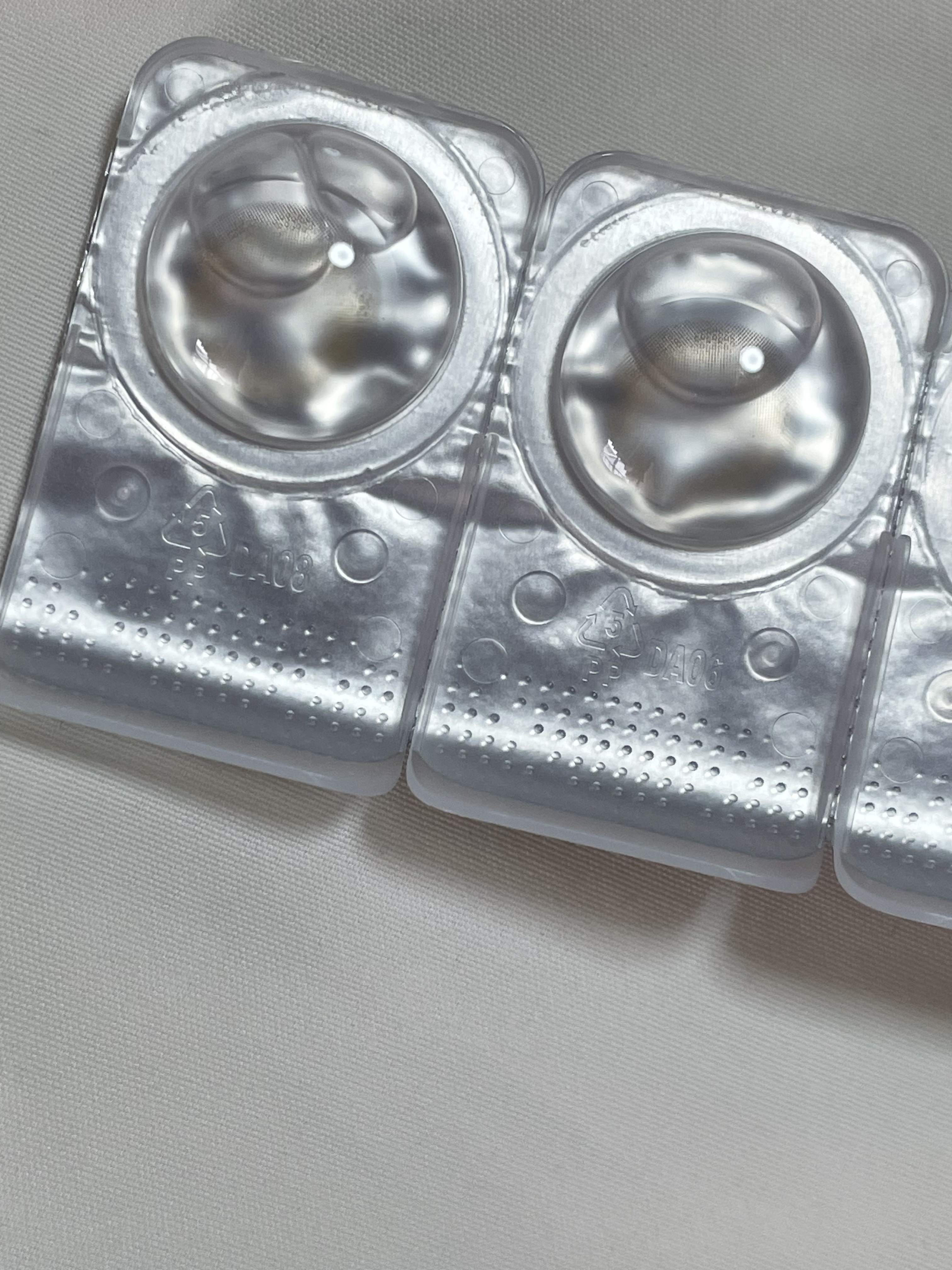 perse 1day エアーグレー/perse/ワンデー（１DAY）カラコンを使ったクチコミ（2枚目）