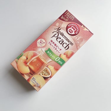 ポンパドール アップル&フルーツハーブティーのクチコミ「このハーブティー飲みやすくて美味しくておすすめ☕️🫖😍

カフェインフリーだし、香りも、良くて.....」（1枚目）