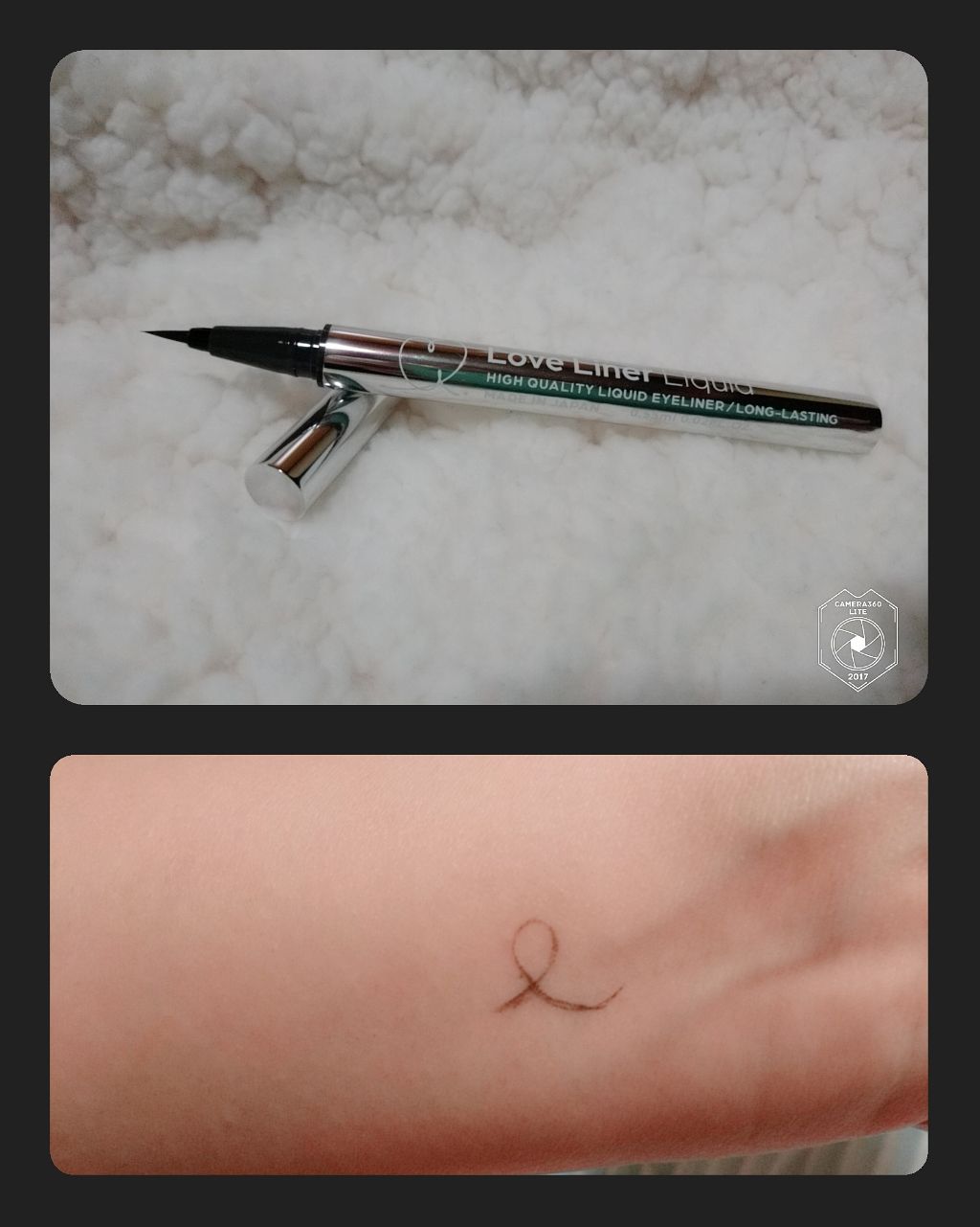 ラブ・ライナー リキッドアイライナーR3/ラブ・ライナー/リキッドアイライナーを使ったクチコミ(2枚目)