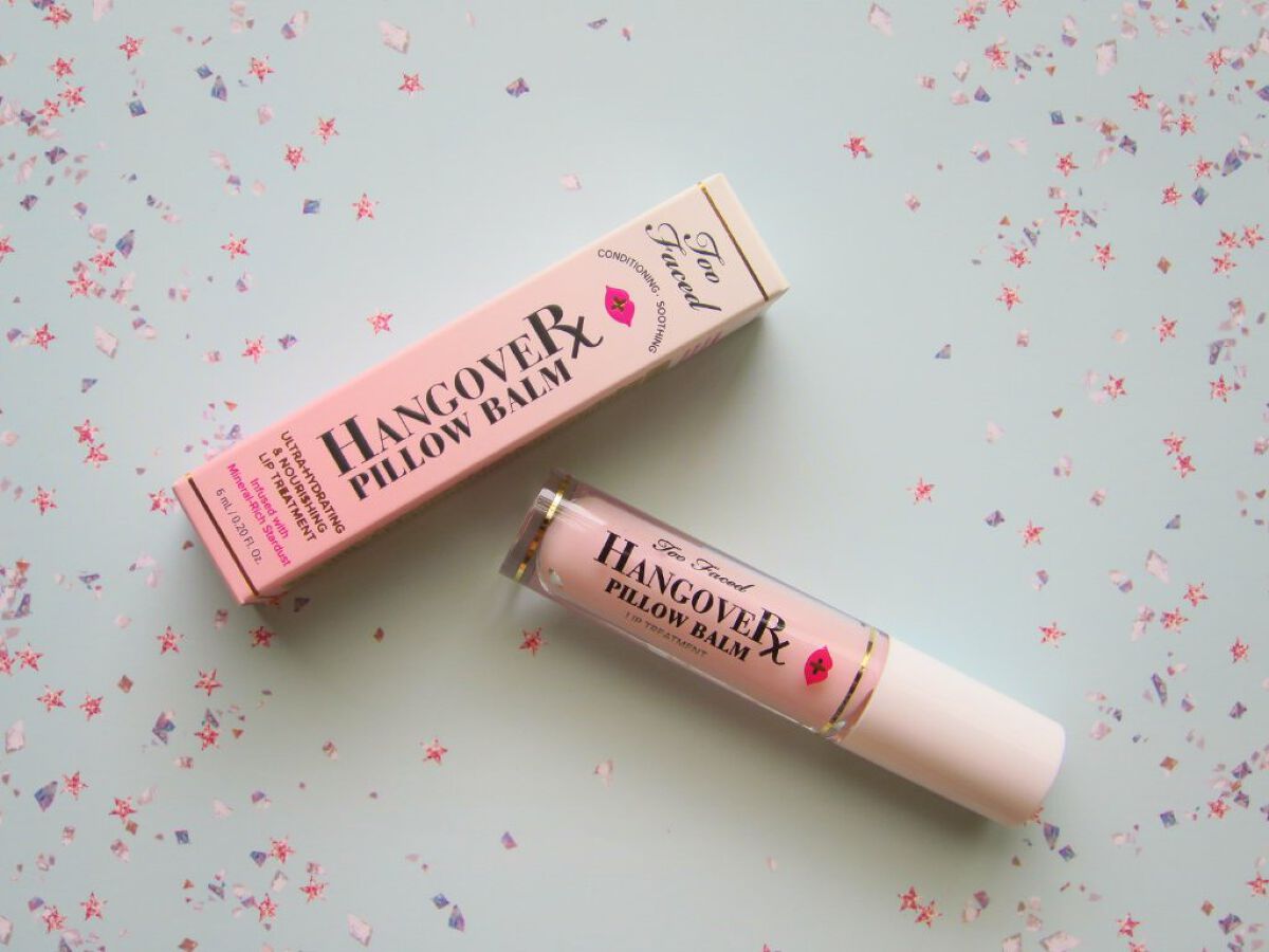 ～トゥー フェイスド ハングオーバー～ ピロー バーム リップ トリートメント/Too Faced/リップ美容液を使ったクチコミ（3枚目）