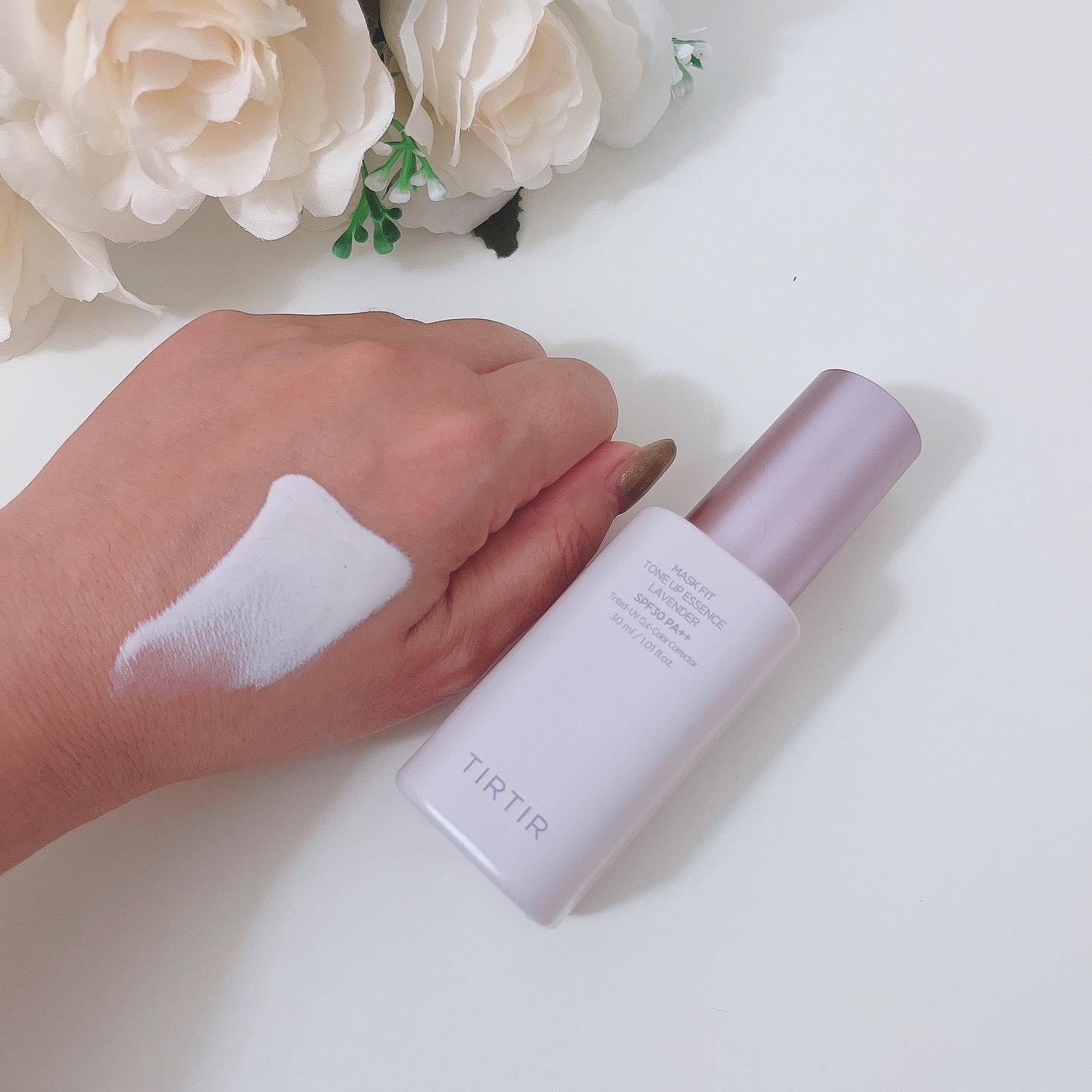 マスクフィットトーンアップエッセンス/TIRTIR(ティルティル)/化粧下地を使ったクチコミ（3枚目）