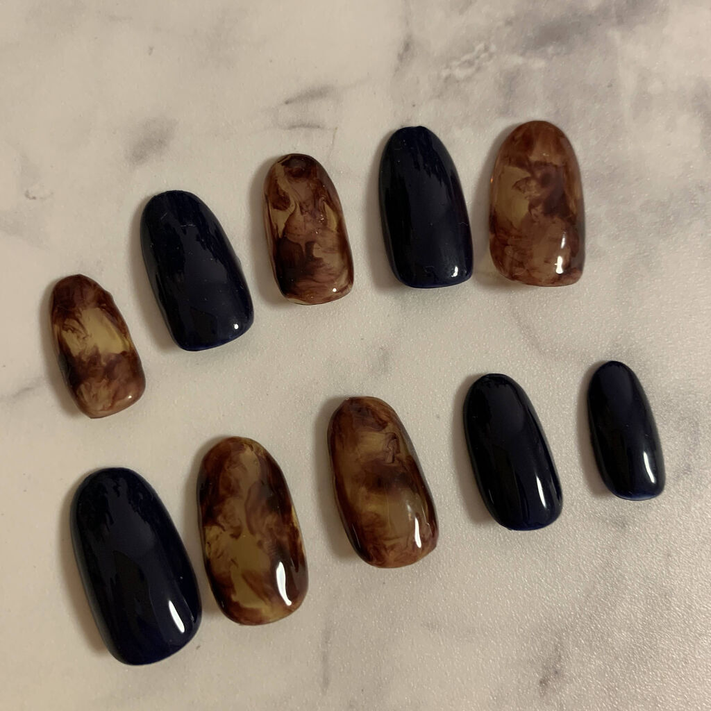 プチプライス  カラージェル C-250 アズティックブラウン/Petit Price/ジェルネイルを使ったクチコミ（1枚目）