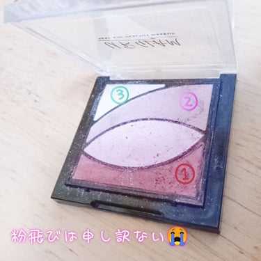 UR GLAM　VELVET EYE COLOR PALETTE/U R GLAM/アイシャドウパレットを使ったクチコミ（3枚目）