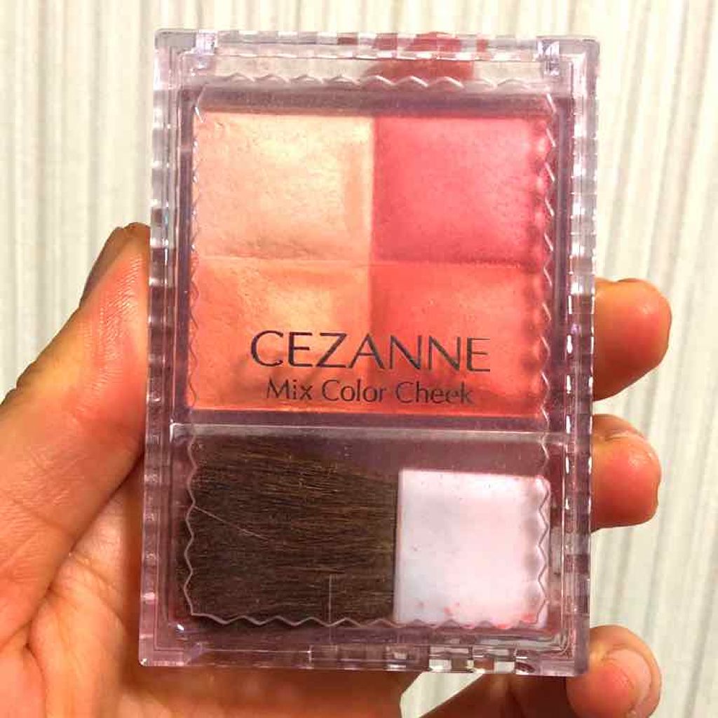 ミックスカラーチーク/CEZANNE/パウダーチークを使ったクチコミ(1枚目)