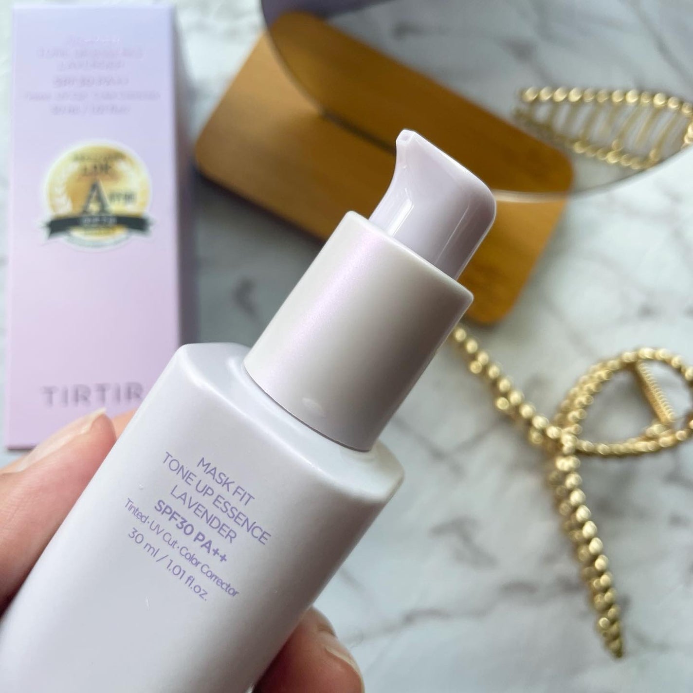 マスクフィットトーンアップエッセンス/TIRTIR(ティルティル)/化粧下地を使ったクチコミ(2枚目)