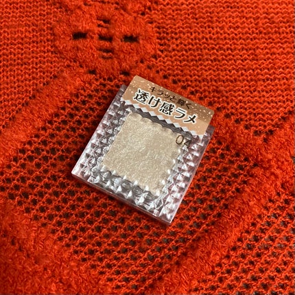 シングルカラーアイシャドウ 04 クリアラメ/CEZANNE/単色アイシャドウの画像