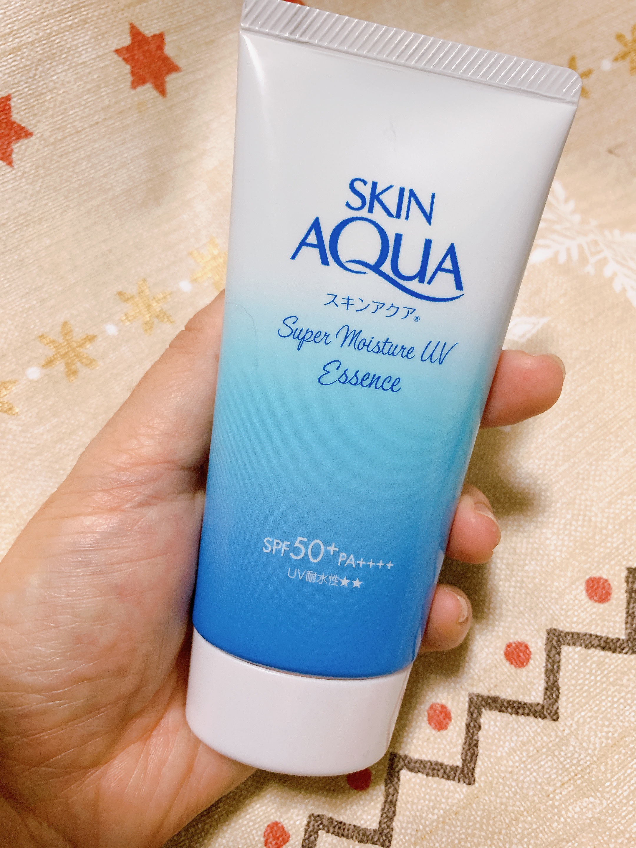 スキンアクア スーパーモイスチャーエッセンス/スキンアクア/日焼け止めローションを使ったクチコミ（1枚目）