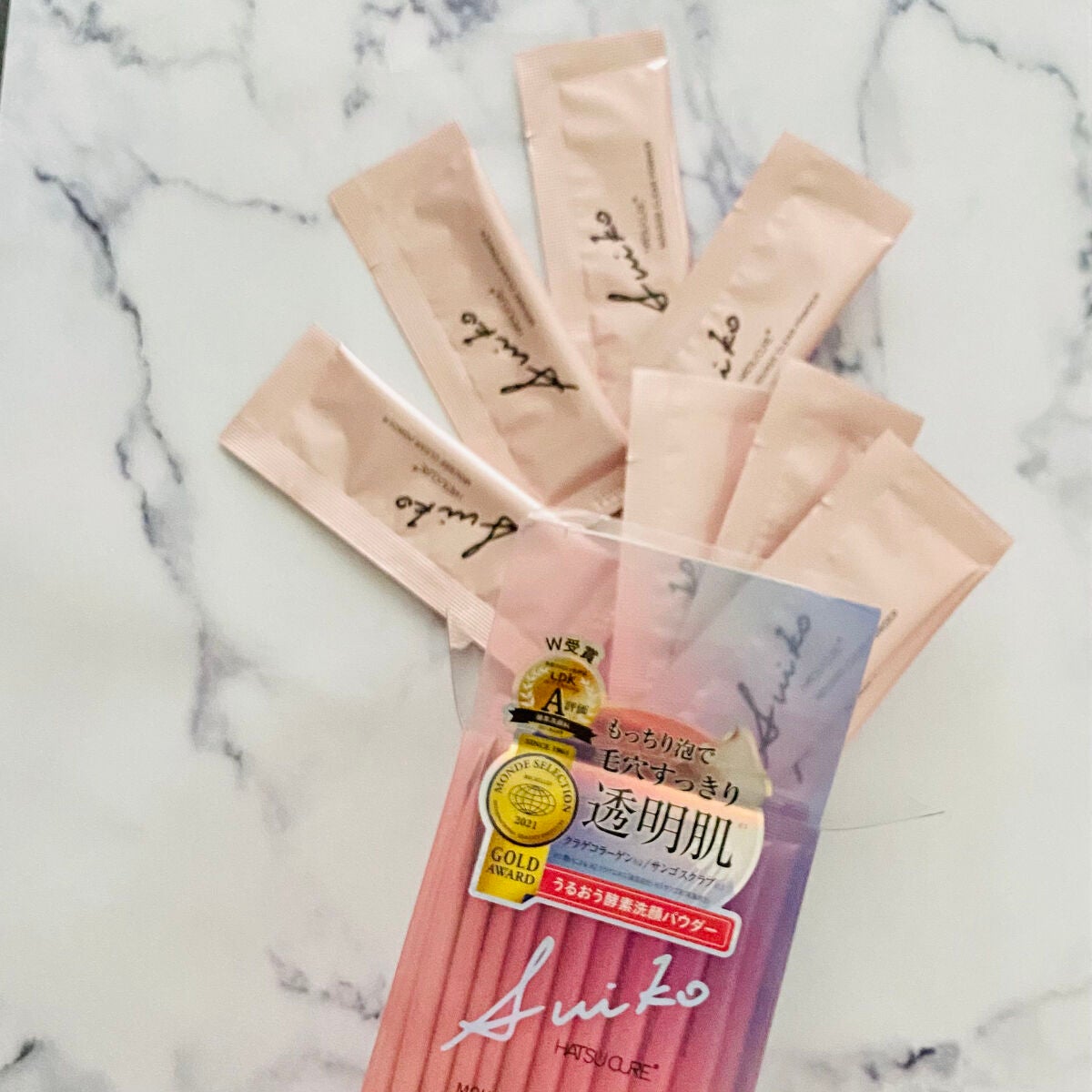 ムースクリアパウダー/SUIKO HATSUCURE/洗顔パウダーを使ったクチコミ(5枚目)