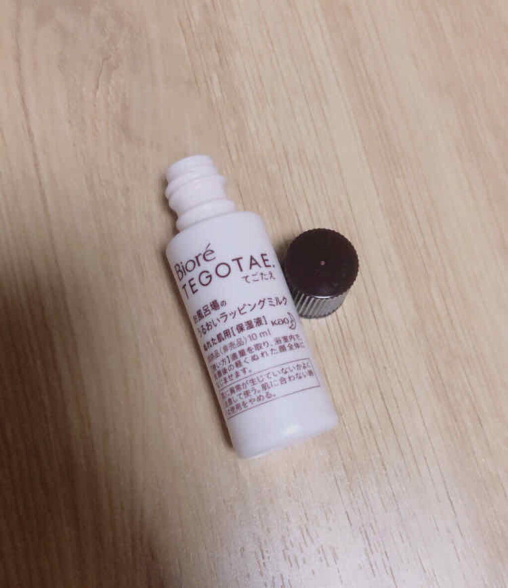 てごたえ お風呂場のうるおいラッピングミルク/ビオレ/乳液を使ったクチコミ（1枚目）