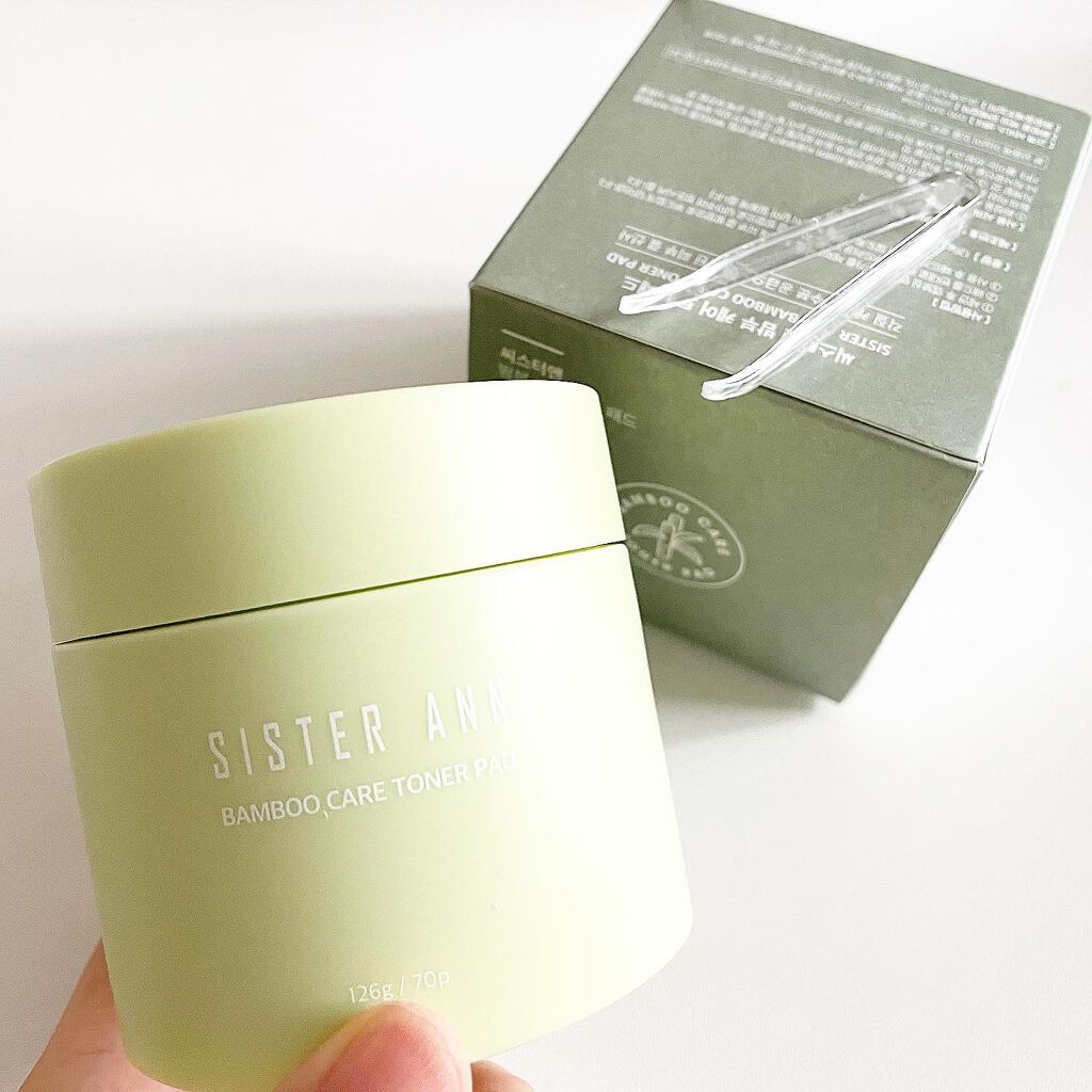 バンブーケアトナーパッド/SISTER ANN/トナーパッドを使ったクチコミ（2枚目）