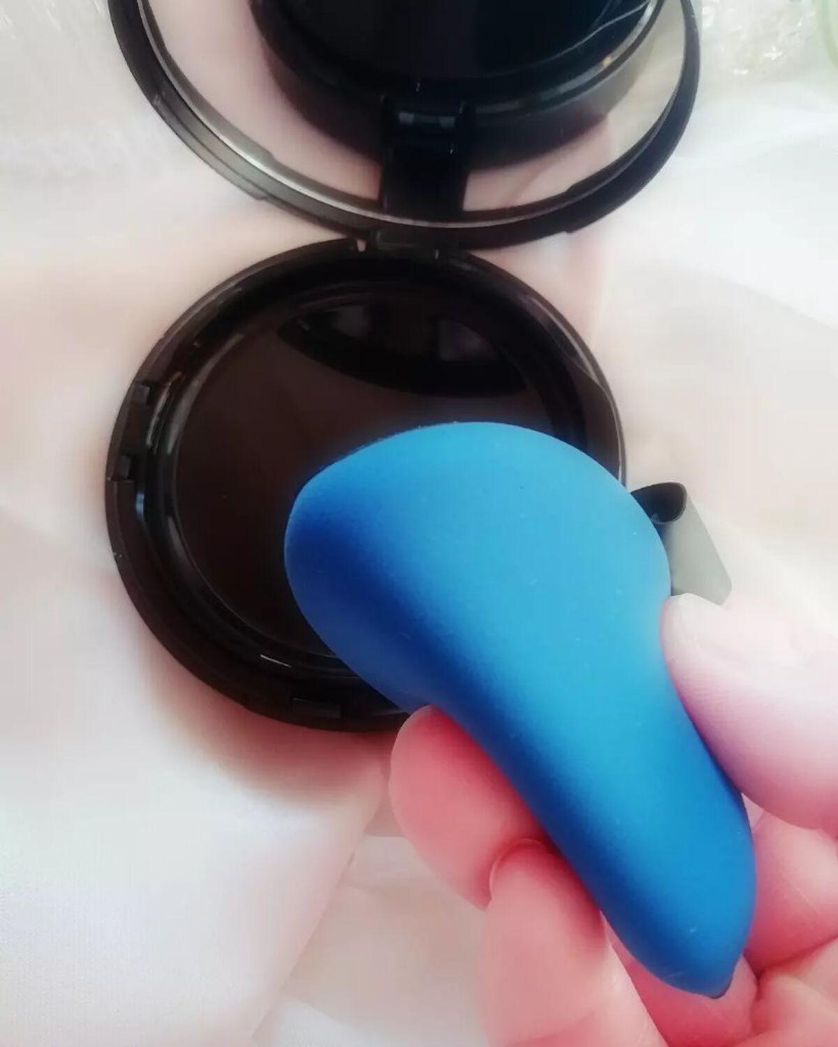 ベルベットジュエルクッション/BIVABOO/クッションファンデーションを使ったクチコミ(5枚目)