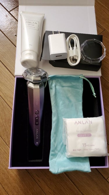 RF温冷美顔器/ANLAN/美顔器・マッサージを使ったクチコミ（1枚目）