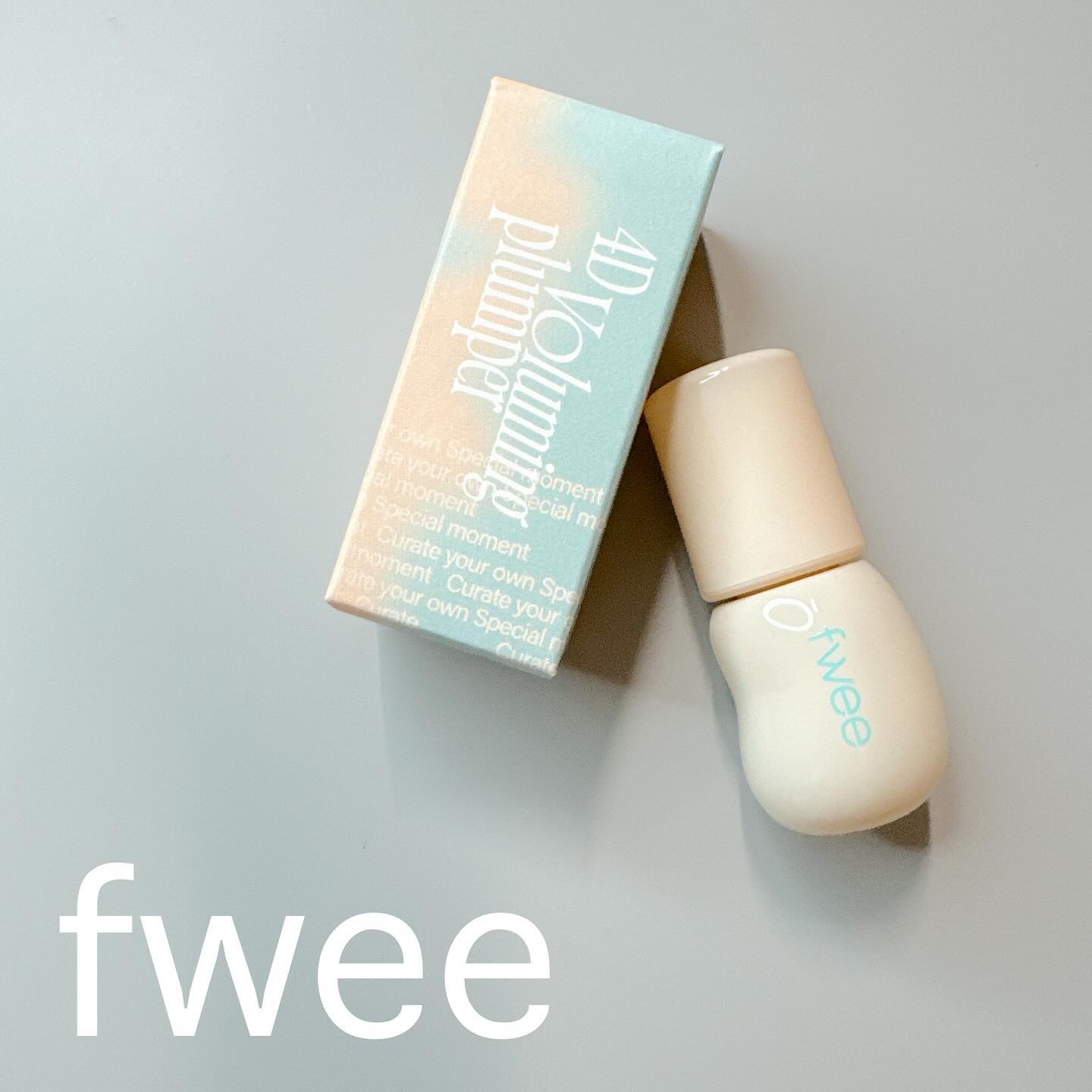 フィー 4Dボリューミングプランパー/fwee/リッププランパーを使ったクチコミ（1枚目）