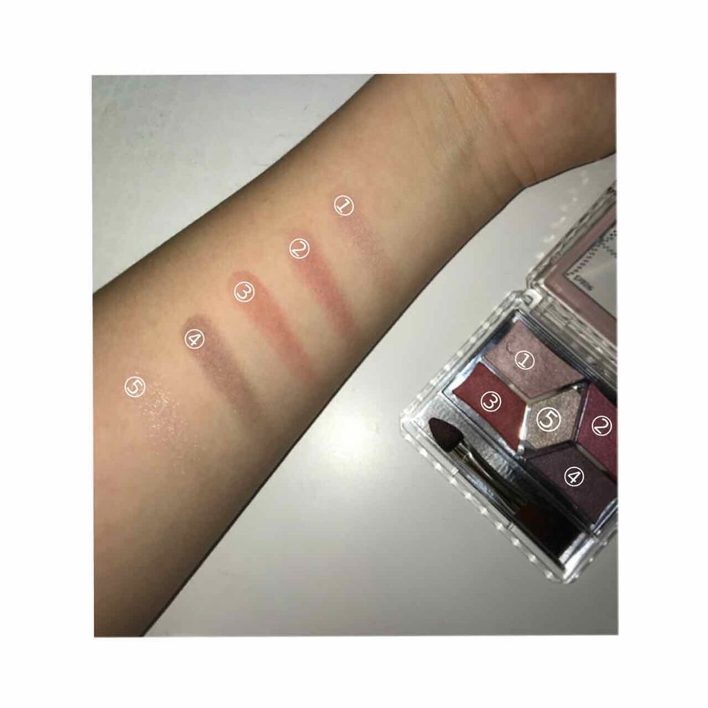 【旧品】パーフェクトスタイリストアイズ/キャンメイク/アイシャドウパレットを使ったクチコミ(2枚目)