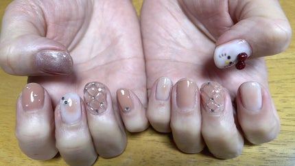 아오(ァォィ) on LIPS 「ꕀ⋆ネイル記録2ꕀ⋆家族の誕生日プレゼント、祖母のネイル、、ネ..」(7枚目)