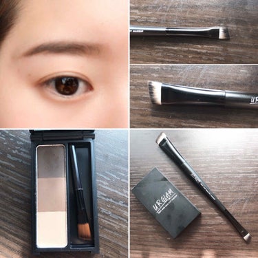 UR GLAM　DUO EYEBROW BRUSH A（デュオアイブロウブラシA）/U R GLAM/メイクアップキットを使ったクチコミ（1枚目）