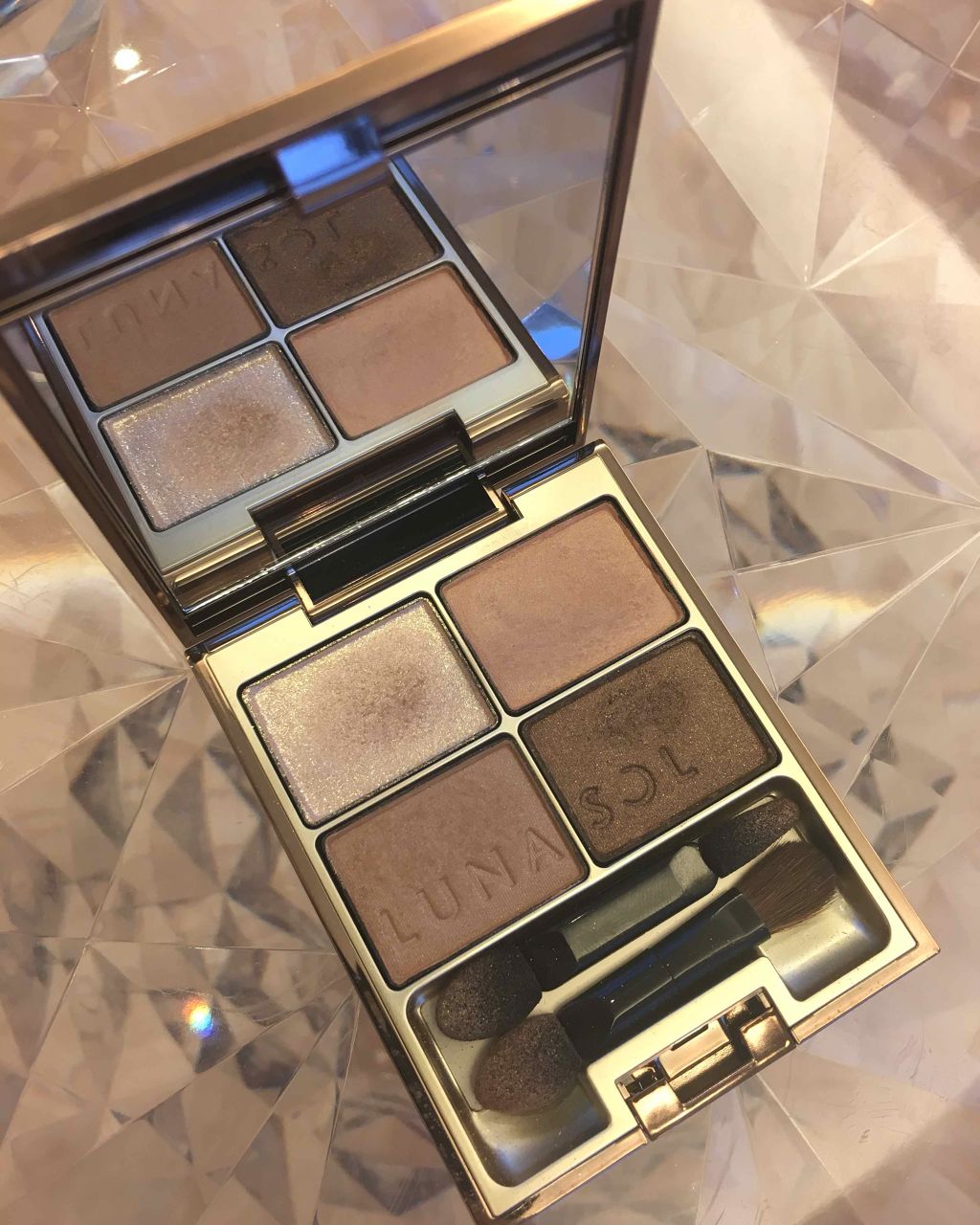 スキンモデリングアイズ/LUNASOL/アイシャドウパレットを使ったクチコミ(1枚目)