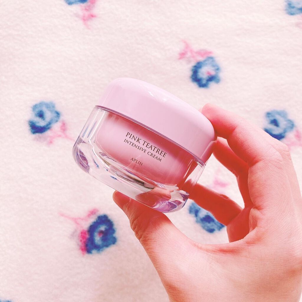 ピンクティーツリークリーム/APLIN/フェイスクリームを使ったクチコミ(2枚目)