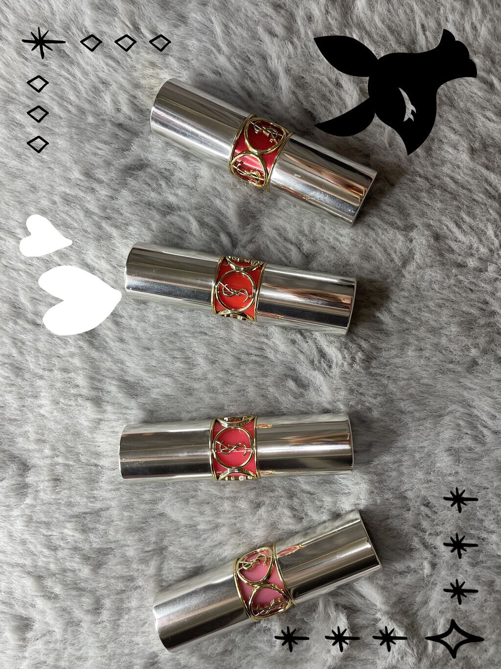 ヴォリュプテ プランプインカラー/YVES SAINT LAURENT BEAUTE/口紅を使ったクチコミ（1枚目）