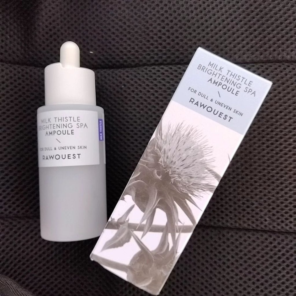 ミルクシスルブライトニングスパ アンプル/RAWQUEST/美容液を使ったクチコミ(1枚目)