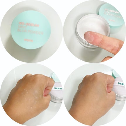 モイスチャーピンクブラーパウダー/Vertty/ルースパウダーを使ったクチコミ(2枚目)