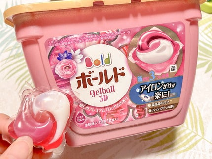 ボールドジェルボール3D 癒しのプレミアムブロッサムの香り/ボールド/洗濯洗剤を使ったクチコミ(1枚目)