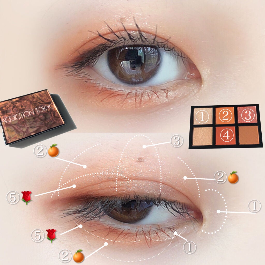 コンパクトアディクション センス オブ クラリティ/ADDICTION/アイシャドウパレットを使ったクチコミ(4枚目)