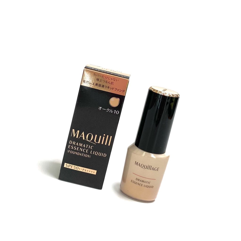 ドラマティックエッセンスリキッド/マキアージュ/リキッドファンデーションを使ったクチコミ（2枚目）
