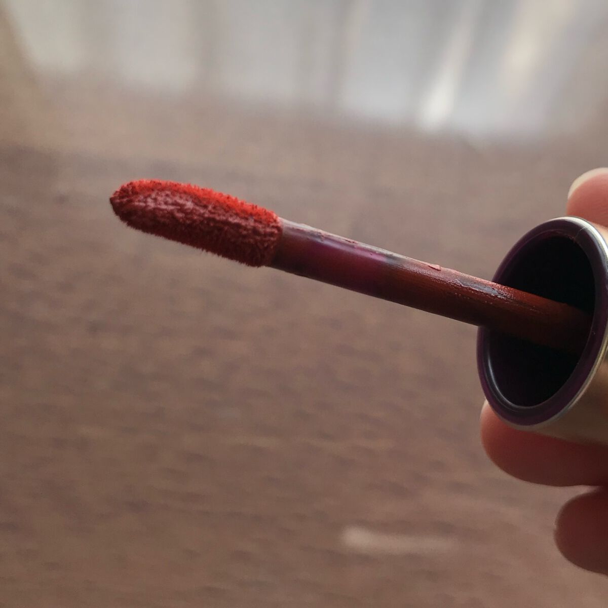 キスチョコレート ムースティント/ETUDE/口紅を使ったクチコミ（2枚目）