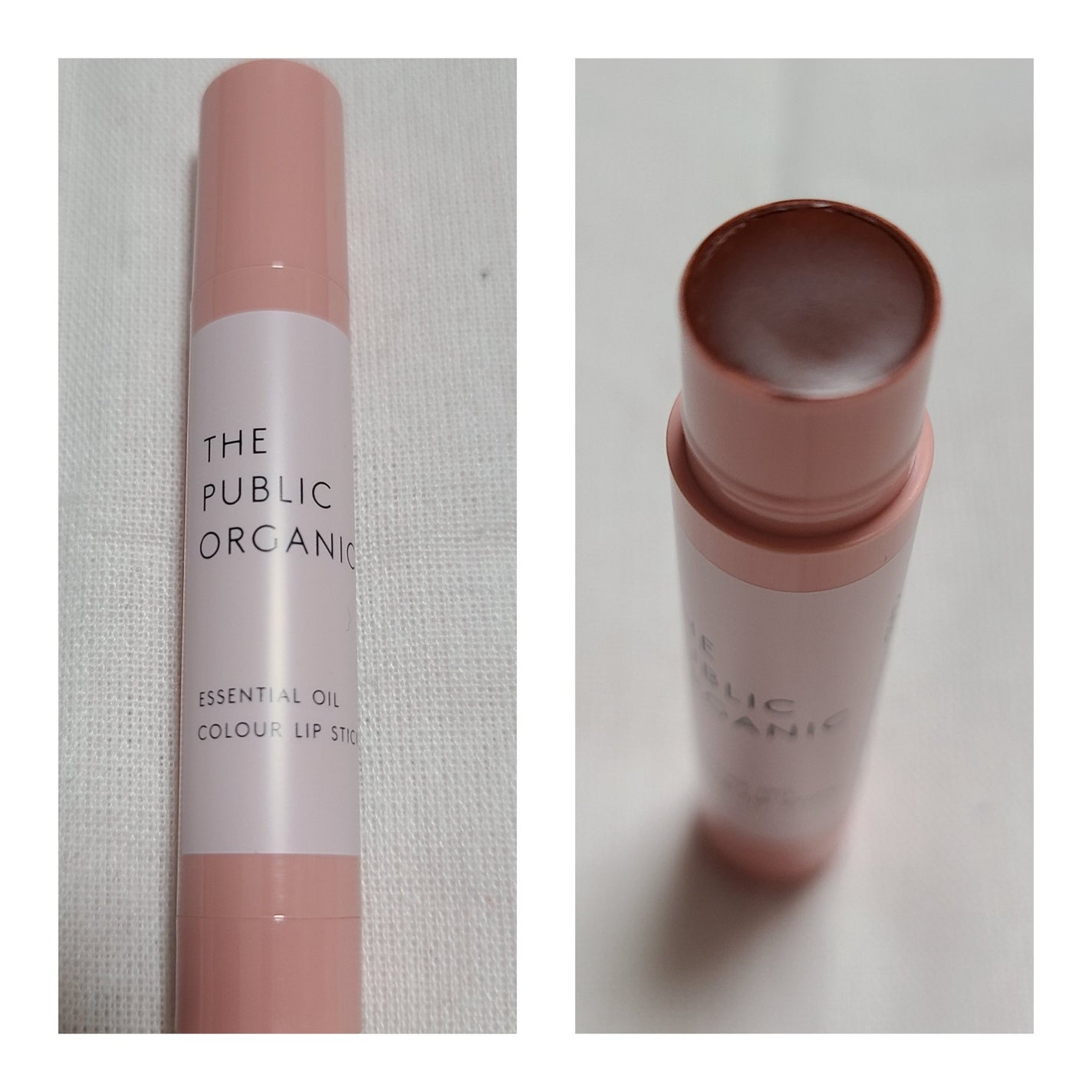 ザ パブリック オーガニック 精油カラーリップスティック/THE PUBLIC ORGANIC/リップクリームを使ったクチコミ(4枚目)