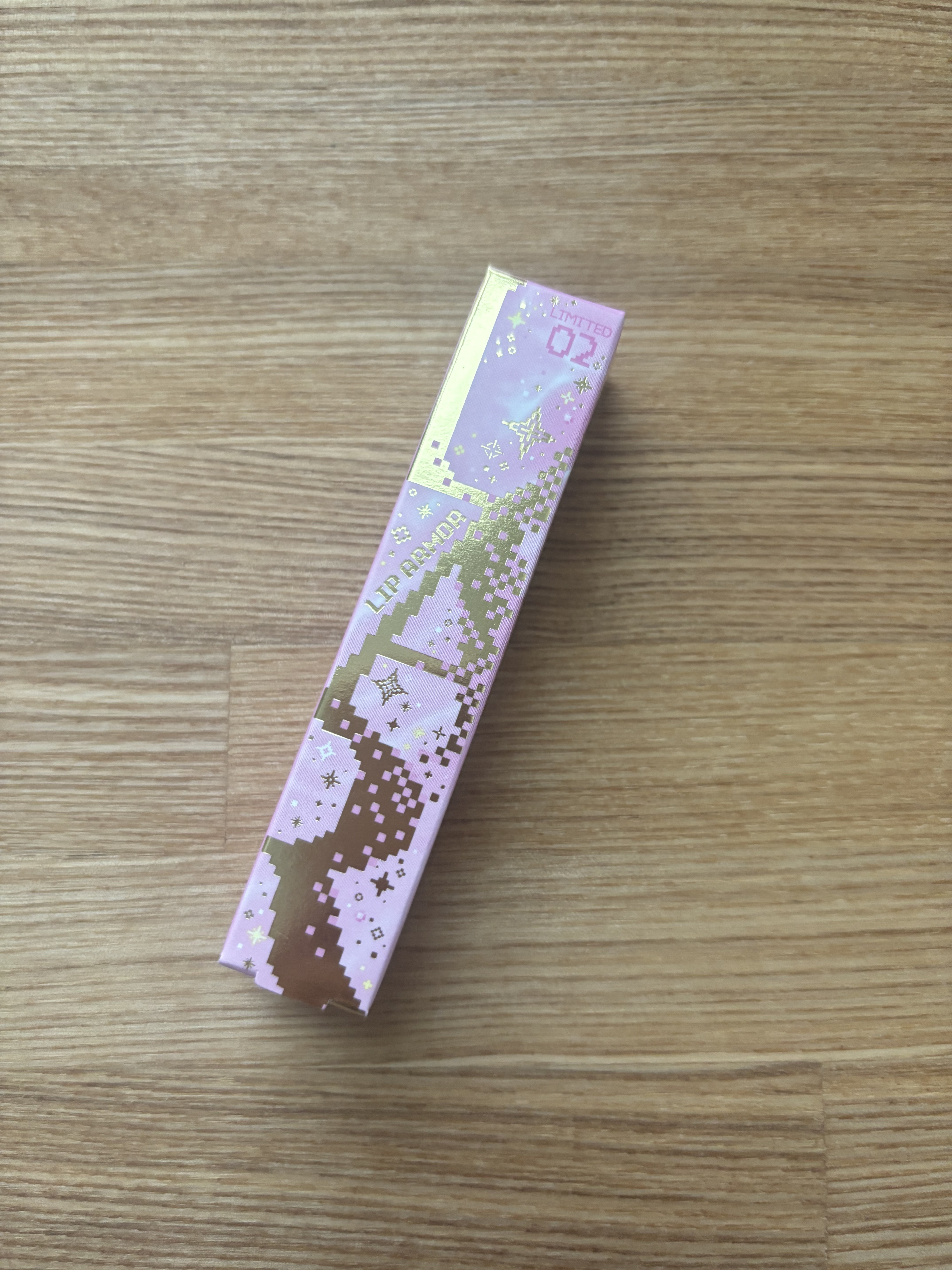 キス　金のリップアーマー 02 明け星の勇者/KiSS/口紅を使ったクチコミ（3枚目）