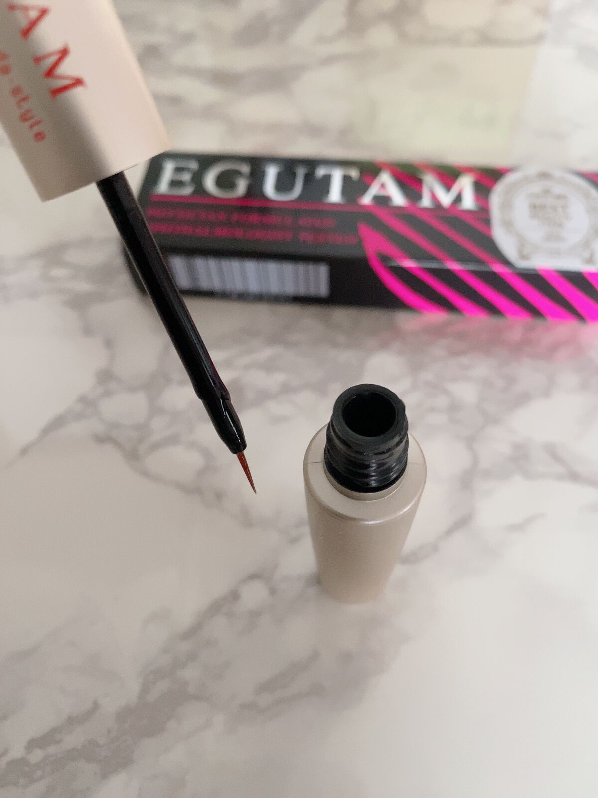 エグータム/アルマダスタイル/まつげ美容液を使ったクチコミ（1枚目）