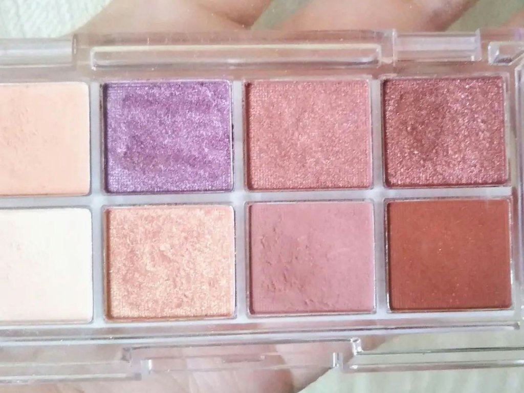 AC 8カラーアイパレット 03 ピンク ラベンダー/AC MAKEUP/アイシャドウパレットを使ったクチコミ（2枚目）