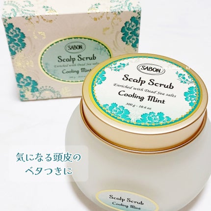 ヘッドスクラブ リフレッシング(ミント)/SABON/ヘッドスクラブを使ったクチコミ(4枚目)