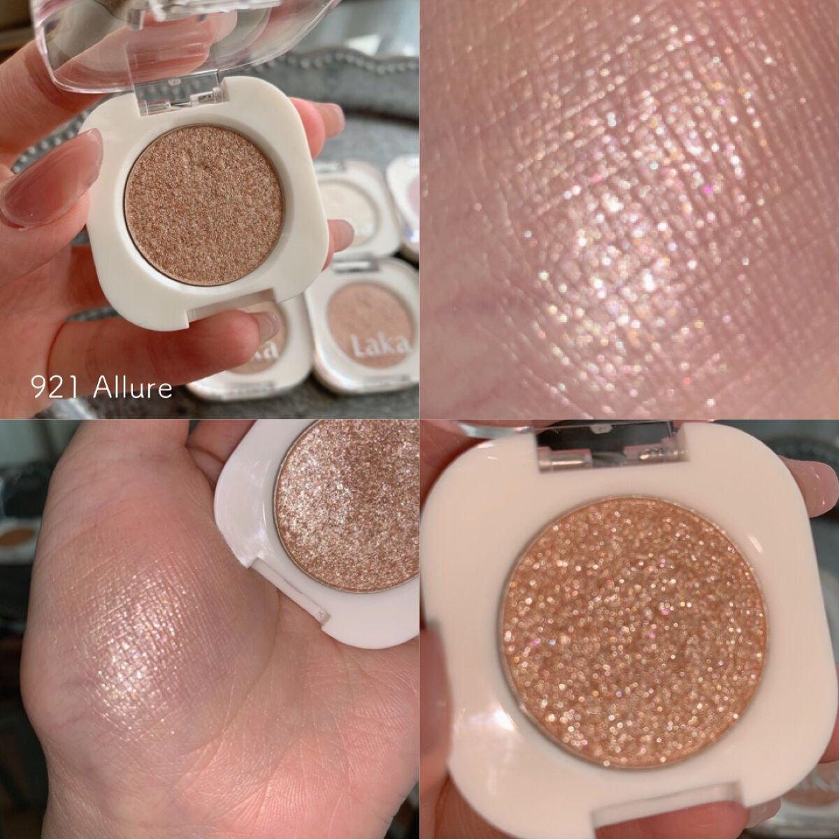 モノアイシャドウ/Laka/単色アイシャドウを使ったクチコミ(3枚目)