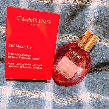 フィックス メイクアップ/CLARINS/ミスト状化粧水を使ったクチコミ（1枚目）