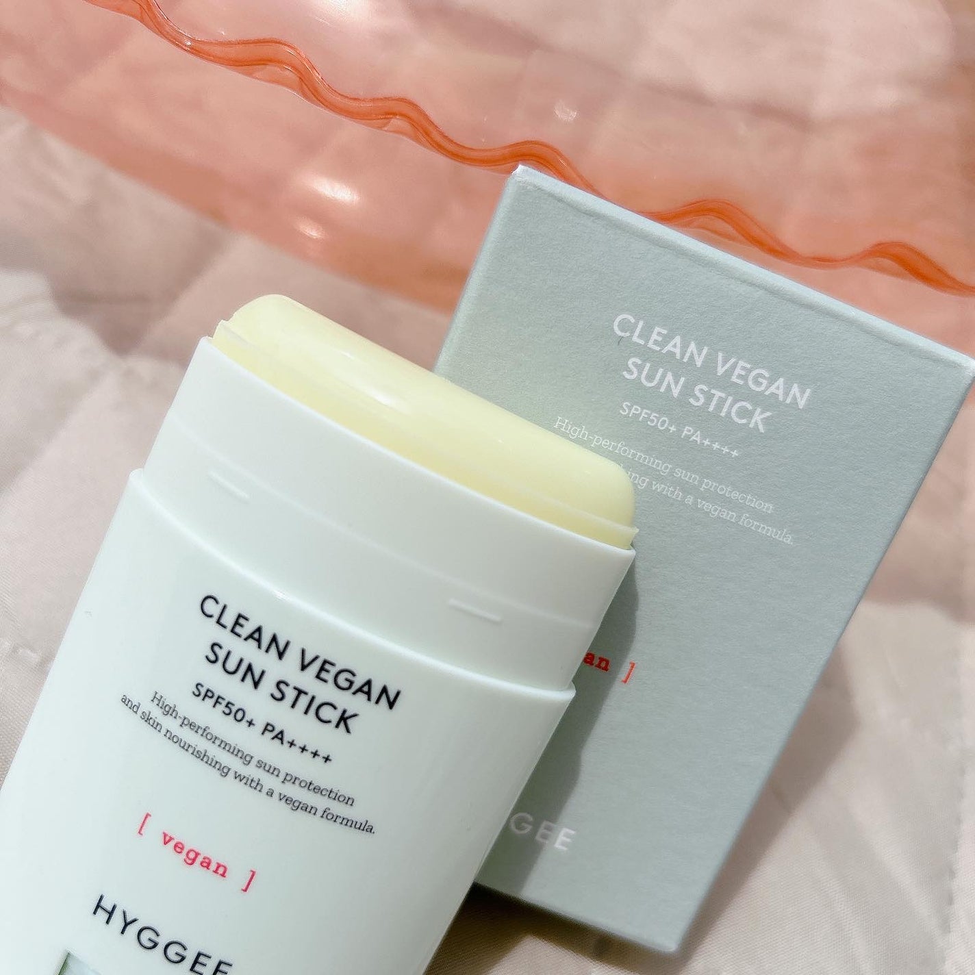クリーンヴィーガンサンスティック/HYGGEE/日焼け止めスティックを使ったクチコミ(3枚目)