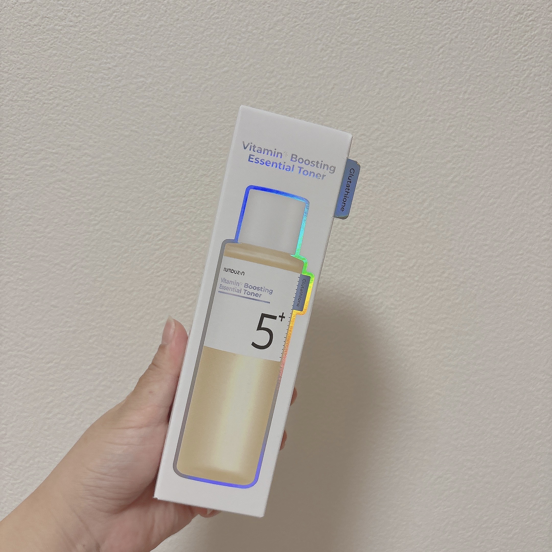 5番 白玉グルタチオンCエッセンシャルトナー/numbuzin/化粧水を使ったクチコミ（1枚目）