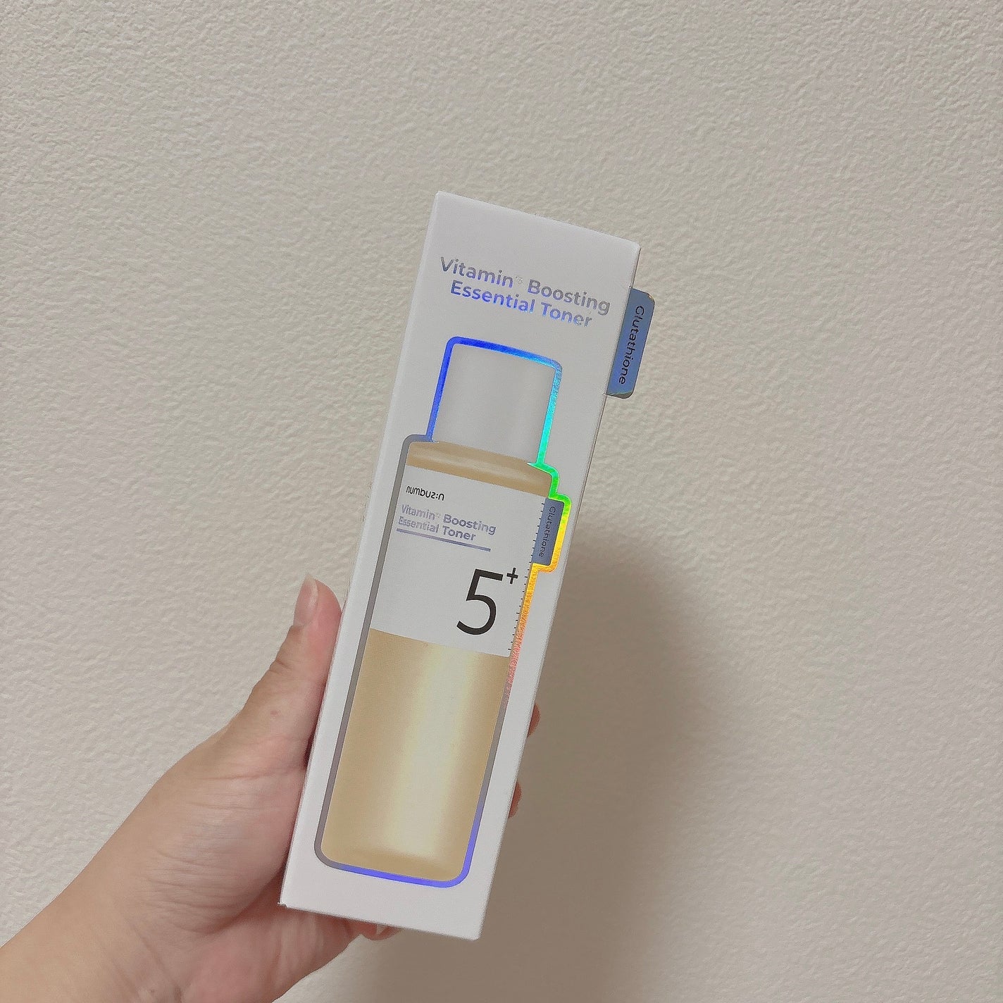 5番 白玉グルタチオンCエッセンシャルトナー/numbuzin/化粧水を使ったクチコミ(1枚目)