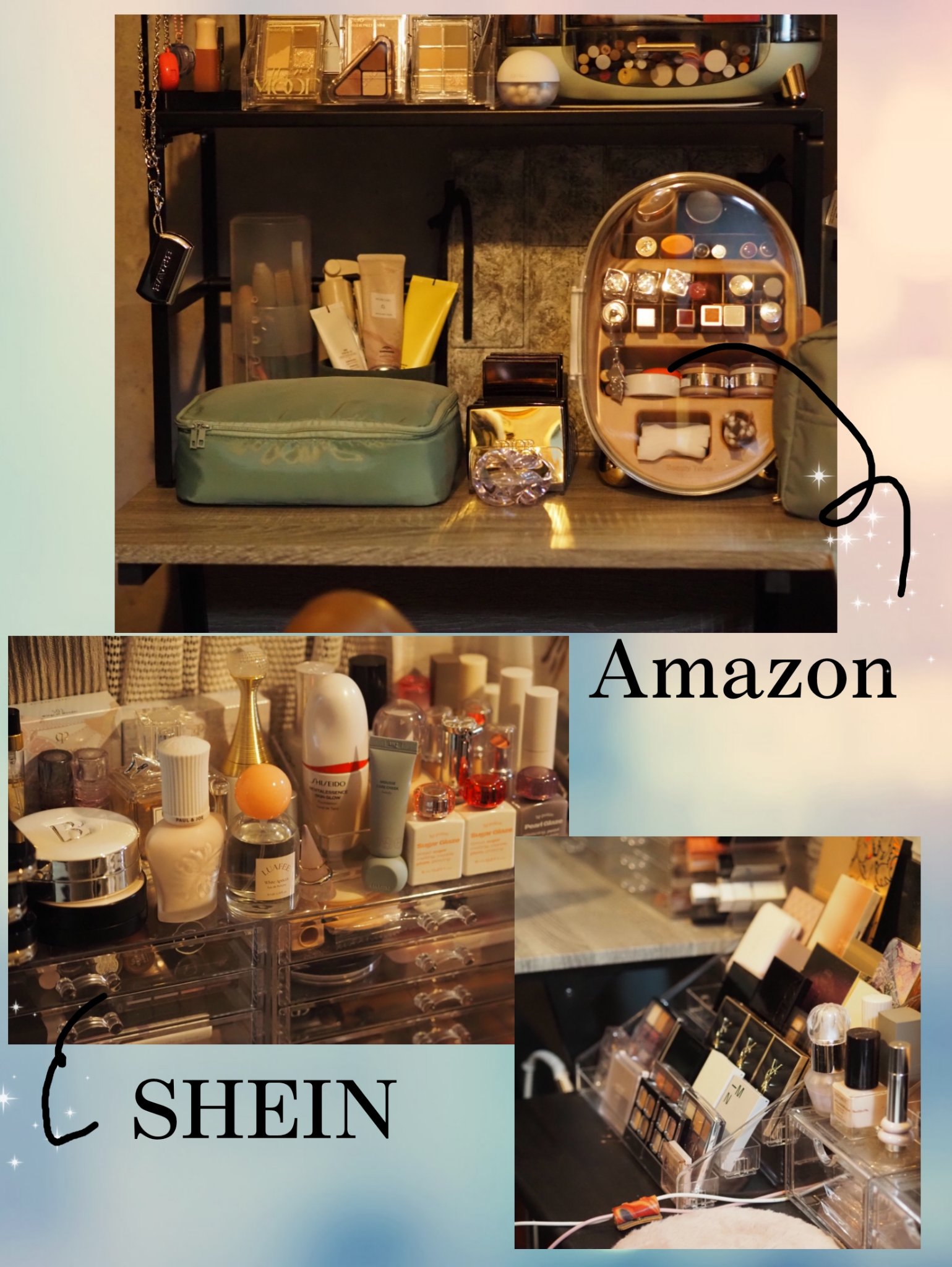 化粧収納ケース/DAISO/その他化粧小物を使ったクチコミ（2枚目）