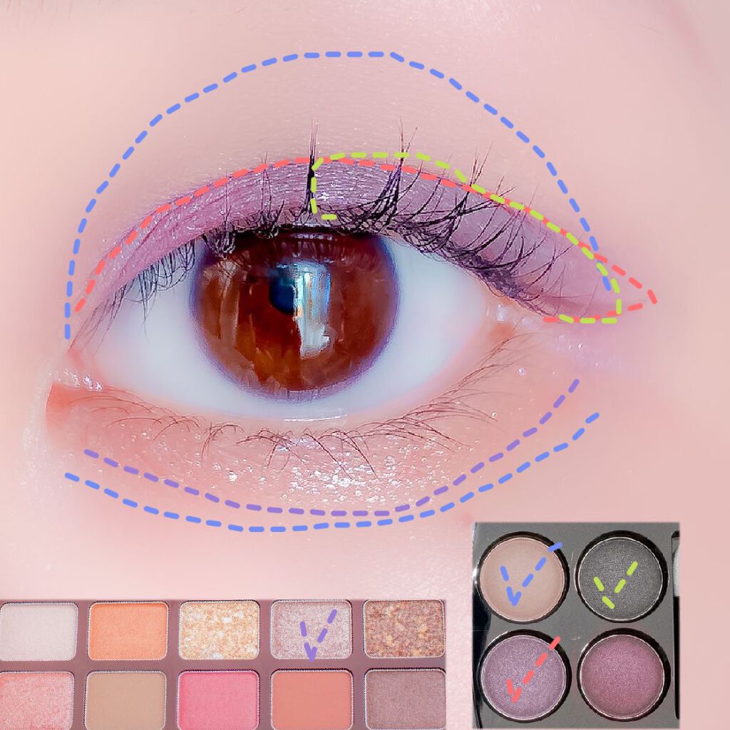 アズキ フィユテ アイ パレット/shu uemura/アイシャドウパレットを使ったクチコミ（2枚目）