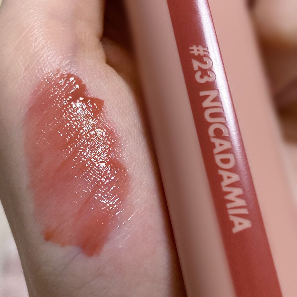 ジューシーラスティングティント/rom&nd/リップティントを使ったクチコミ(1枚目)