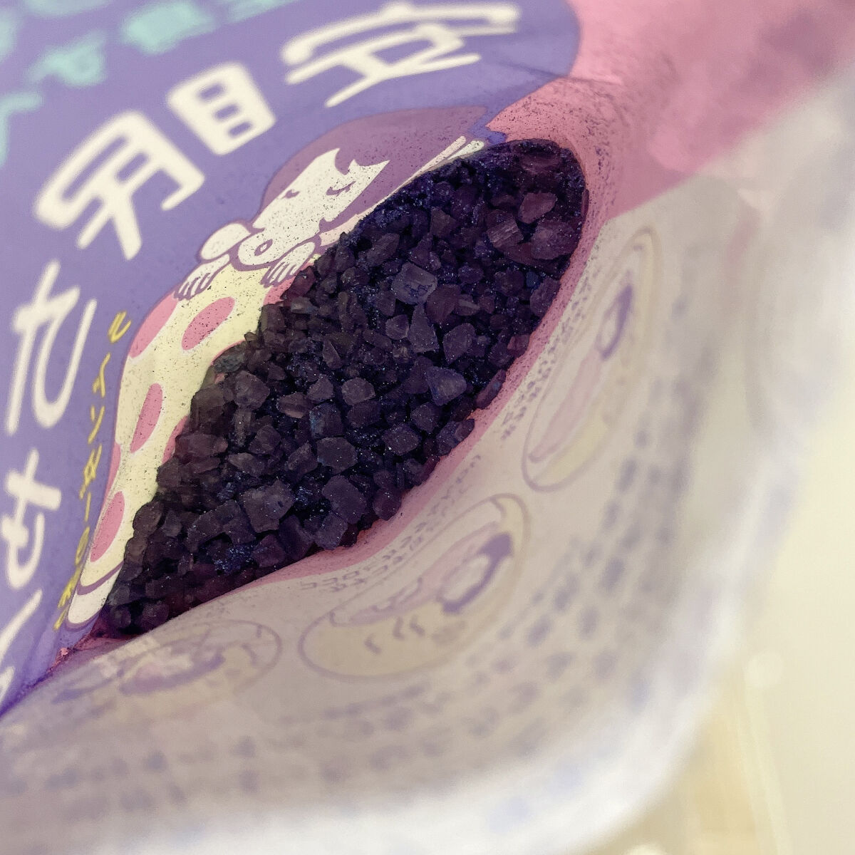 安眠ちゃん ラベンダーの香り 50g/睡眠美容/生薬系入浴剤を使ったクチコミ（2枚目）