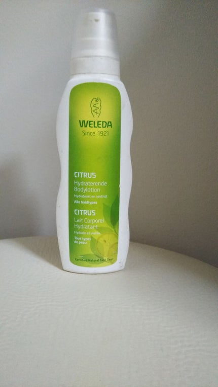 シトラス ボディミルク/WELEDA/ボディミルクを使ったクチコミ(1枚目)