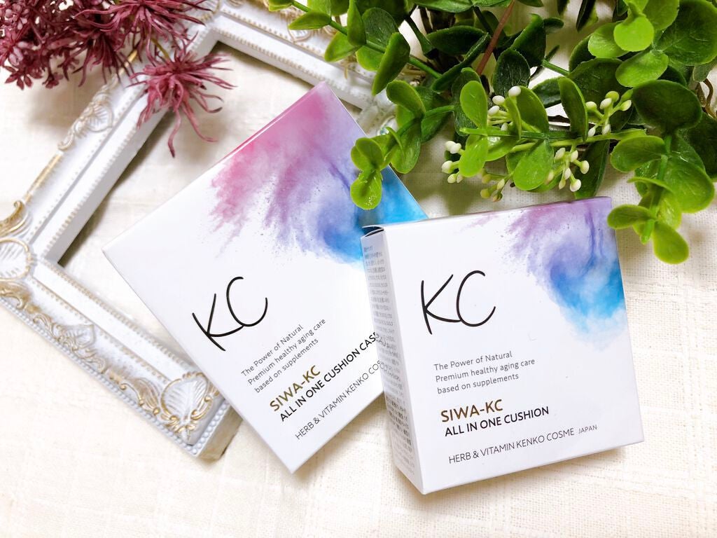 SIWA-KC オールインワンクッション/ハーブ健康本舗/クッションファンデーションを使ったクチコミ(5枚目)